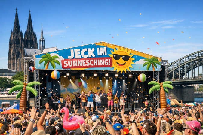 Jeck im Sunnesching